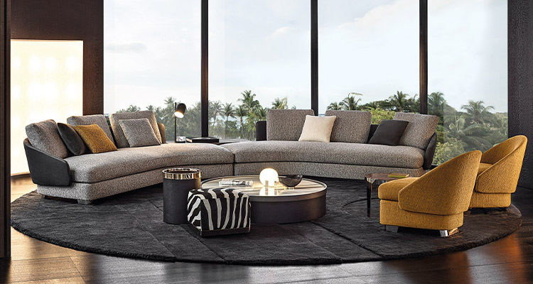 Presentatie Nieuwe Minotti Design-collectie Tijdens Salone Del Mobile.Milano 2019