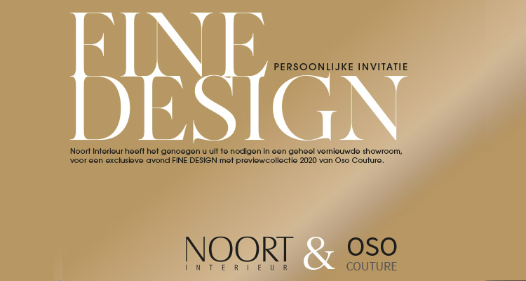 Uitnodiging: Fine Design Event